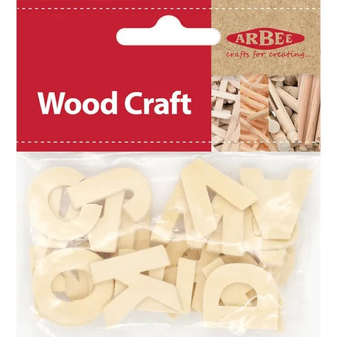 25mm Wooden Letters